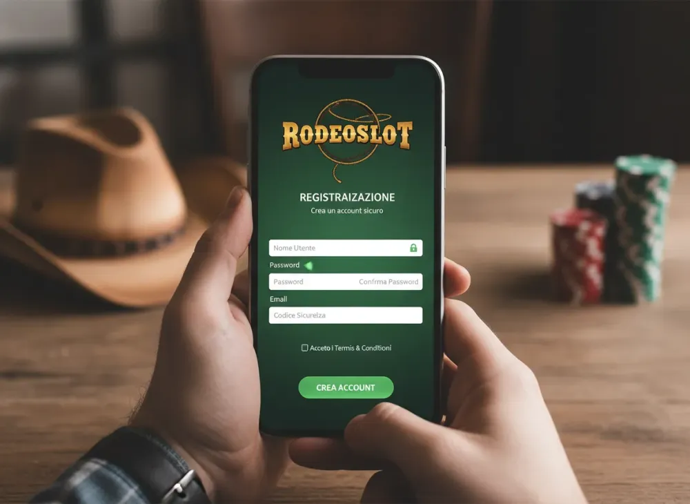 Rodeoslot registrazione come creare un account sicuro